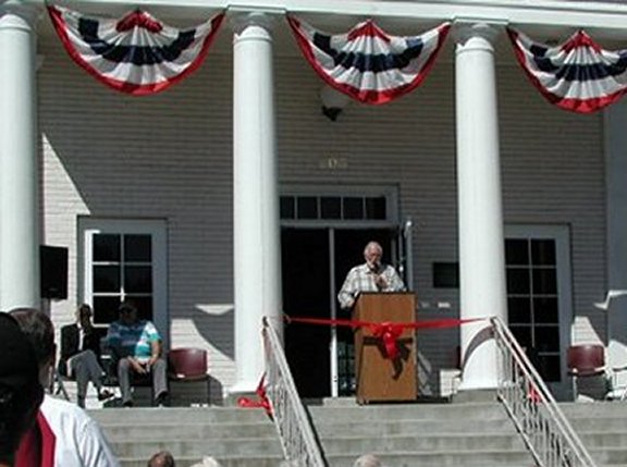 Bob at the 2003 Dedication